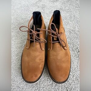 Reaction Kenneth Cole Men’s Lace Up Boots Cognac Size 9.5